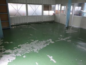 T様事務所床改修塗装工事